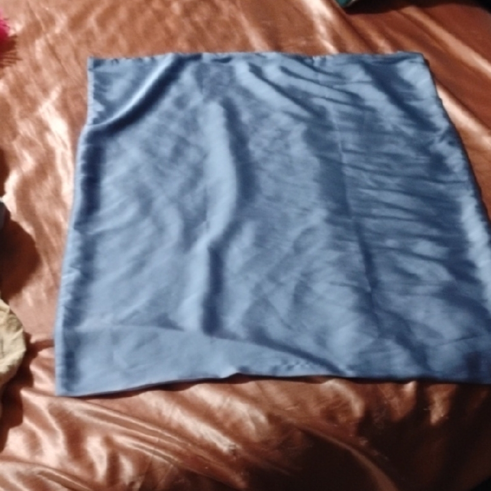 Blue Mulberry Silk Pillowcase